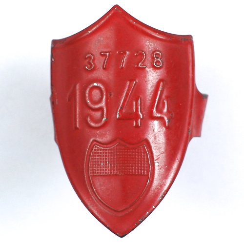 Fahrradkennzeichen FR 1944