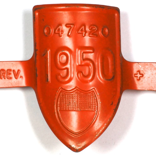 Fahrradkennzeichen FR 1950 C