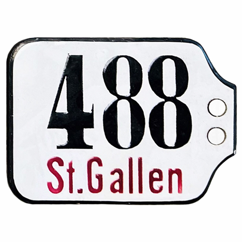 Fahrradkennzeichen SG 1900 Stadt