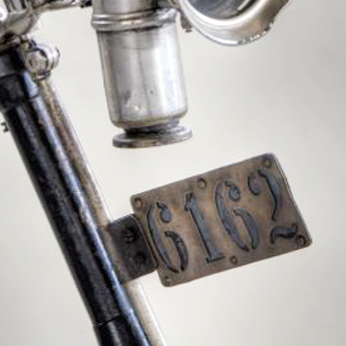 Fahrradkennzeichen 1894 Erste Schweizer Fahrradkennzeichen 6162