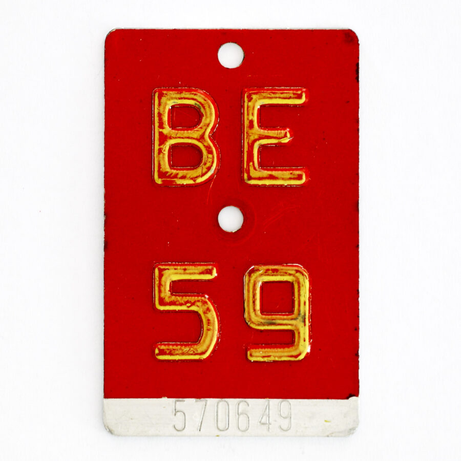 BE 1959 Schrifttyp 2