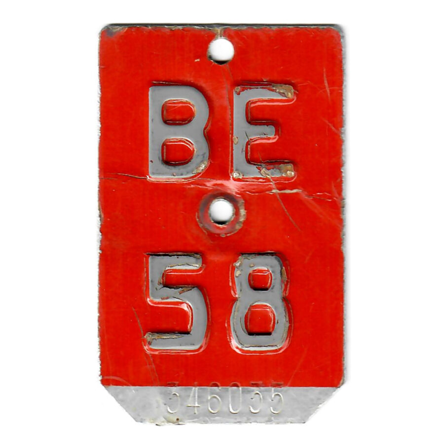 BE 1958 gekappte Ecken