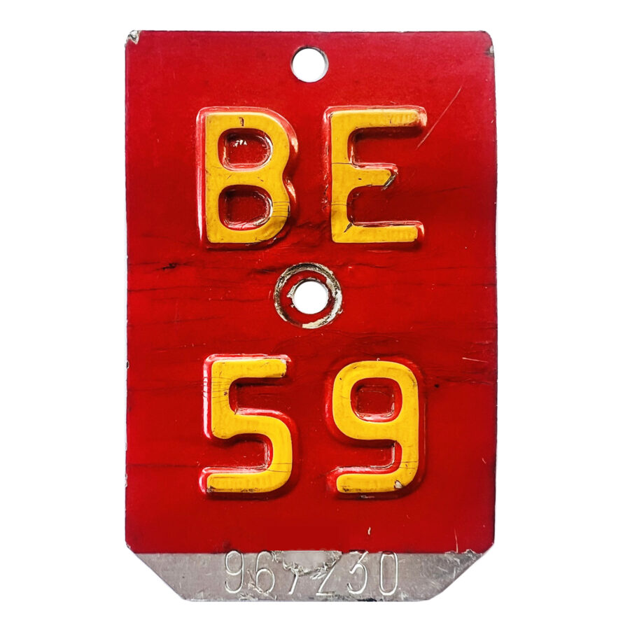 BE 1959 gekappte Ecken
